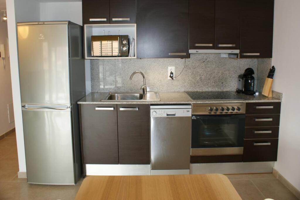 Apartamento En Roses Con Parking Y Piscina Apartment Exterior foto